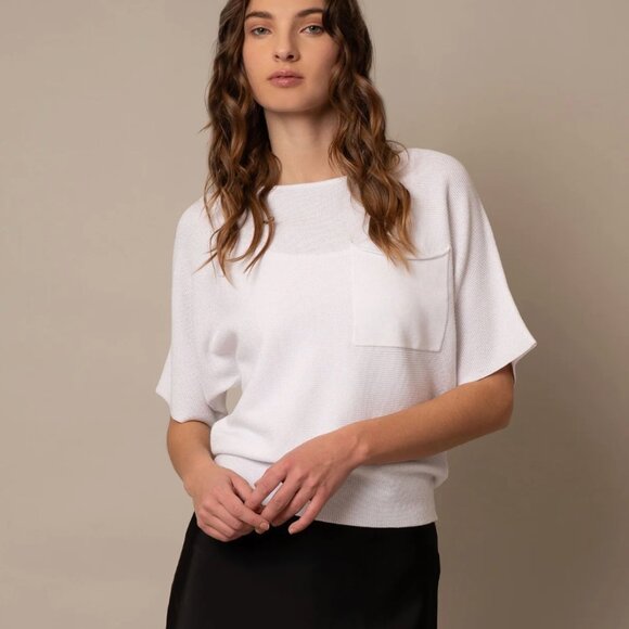 Cyrus Short Sleeve Dolman with Pocket Tee / T-shirt Sz XS NWT - Picture 1 of 6